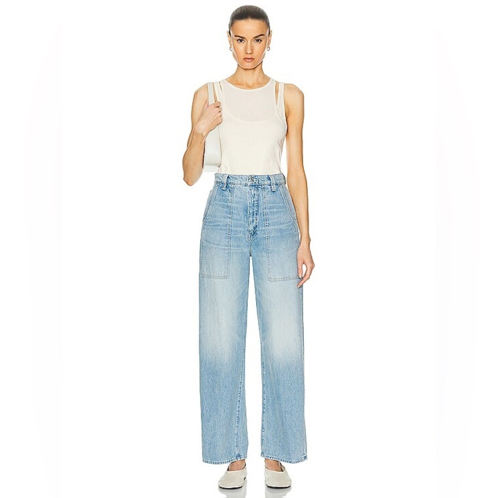 NWT MOTHER The Quartet Breaker Skimp Jeans in I'm With The Band size 27